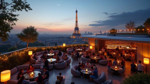 Maîtriser les meilleurs bars rooftop à Paris pour un moment inoubliable