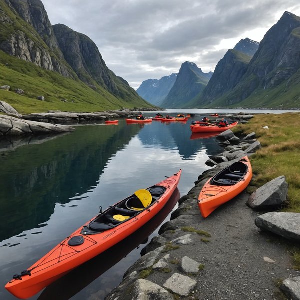 Comment organiser une expédition de kayak dans les îles Lofoten, Norvège?