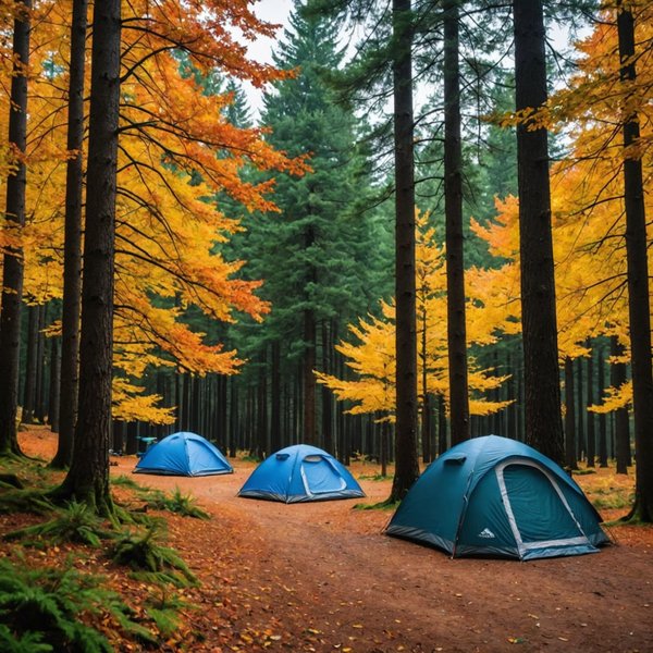 Quels sont les meilleurs conseils pour un camping en forêt de conifères en automne ?