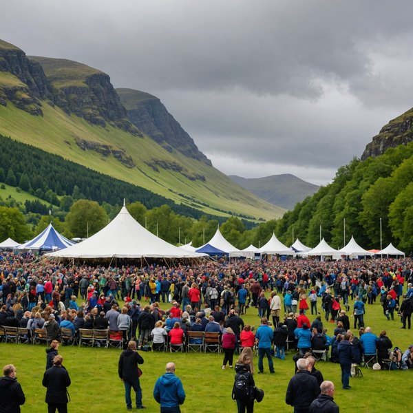 Comment participer à un festival de musique traditionnelle en Écosse : dates et lieux recommandés ?
